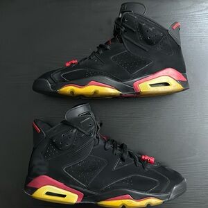 Jordan 6 Retro Black Varsity Red (2010)